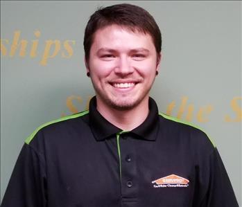 Jake Haynes, team member at SERVPRO of New Bern